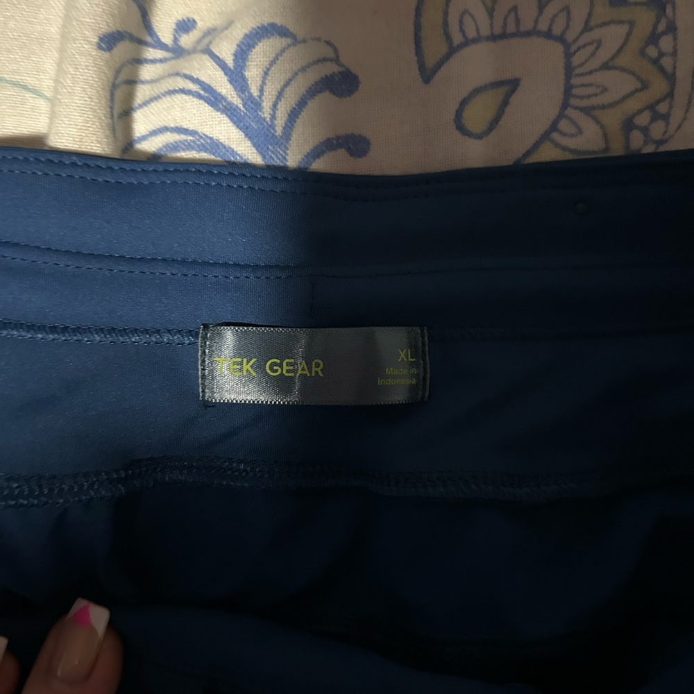 Tek Gear Women's Athletic Shorts - Navy Blue